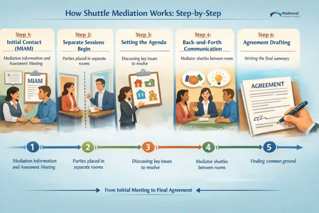 How Shuttle Mediation Works: Step-by-Step Cheltenham