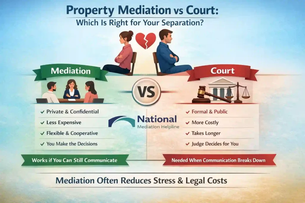 Property Mediation vs Court: Which Is Right for Your Separation Cheltenham?