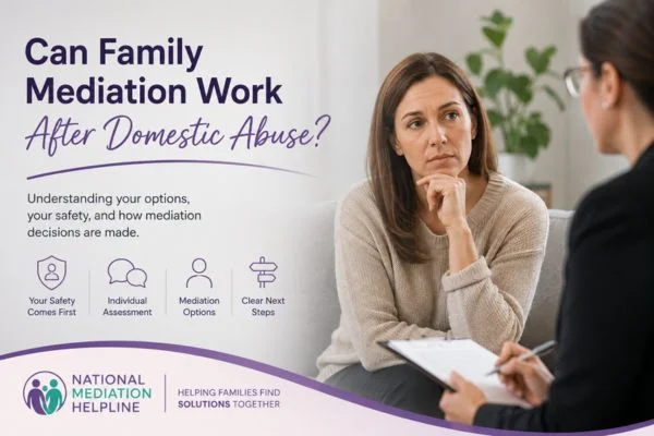 Can Family Mediation Cheltenham Work After Domestic Abuse?